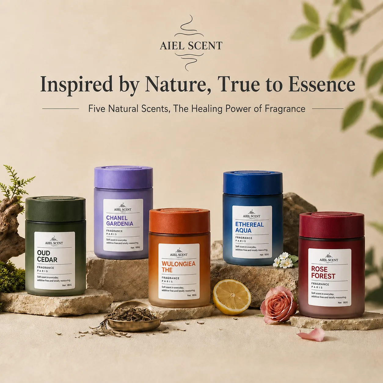 Solid Perfume · OUD CEDAR - Forest quiet, oud and cedarwood. For slow evenings and grounded minds.